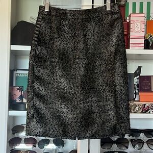 Vintage J Crew Tweed Pencil Skirt